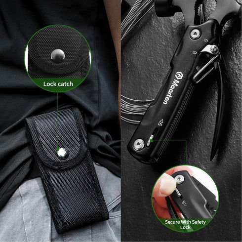 Dad Gifts for Men Dad Husband Grandpa, Unique Anniversary Christmas Birthday Gift Ideas for Men, Coo l Gadget Stocking Stuffer, 12 in 1 Emergency ...