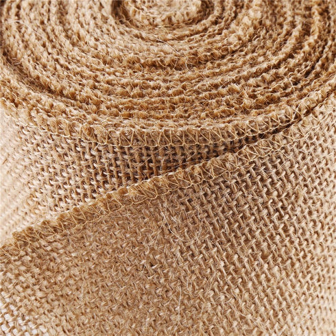 Burlap Ribbon Roll Natural Jute 10 Yards for Wedding Decoration DIY Craft,3 inch by CCINEE...