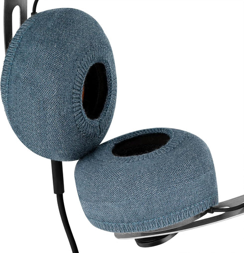 Geekria 2 Pairs Knit Headphones Ear Covers - Product Safety Certified - Washable & Stretchable Protectors for Over-Ear Headsets, Sweat Pads for Gy...