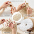 Chenille Chunky Yarn Super Bulky Soft Thick Fluffy Jumbo Giant Washable Polyester Big Yarn DIY for Arm Knit Blanket Cushion Bed Sofa Home Decor,Be...