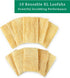 Natural Loofah Kitchen Sponge (XL - 10 Pack) - Natural Sponges for Dishes - Eco Friendly Sponges - Compostable Sponge - Biodegradable Sponges Kitc...
