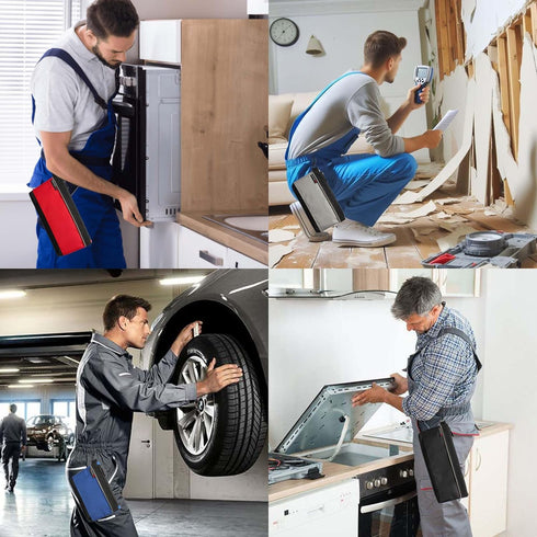 Small Tool Pouches with Zipper Small Tool Bags Waterproof 1680D Tool Pouch Bags for Men Multipurpose Tool Storage Organizer 4 Pack...