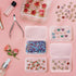 ISKYBOB 6 Packs Small Plastic Storage Containers, Clear Rectangle Bead Organizer Case with Lids for Crayons, Crafts, Bobby Pin Holder(3.7x 2.4in)...
