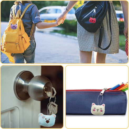 36 PCS Mini Animal Plush Toys Set Cute Small Animal Stuffed Toy Keychain for Party Favors Keychain Ornament for Goody Bag Easter Egg Stuffers Carn...