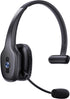 Bluetooth Headset, Trucker Bluetooth Headset with Microphone, 60 Hours Working Time Wireless on-Ear Headset for Computer Cell Phone Trucker Home O...