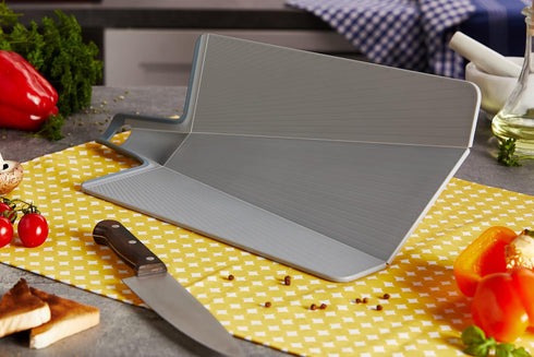 Joseph Joseph Chop2Pot Plus Folding Chopping Board (Large) - Pale Blue...