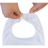 Neat Solutions 2-Ply Knit Terry Solid Color Feeder Bibs in White - 20 Pack...