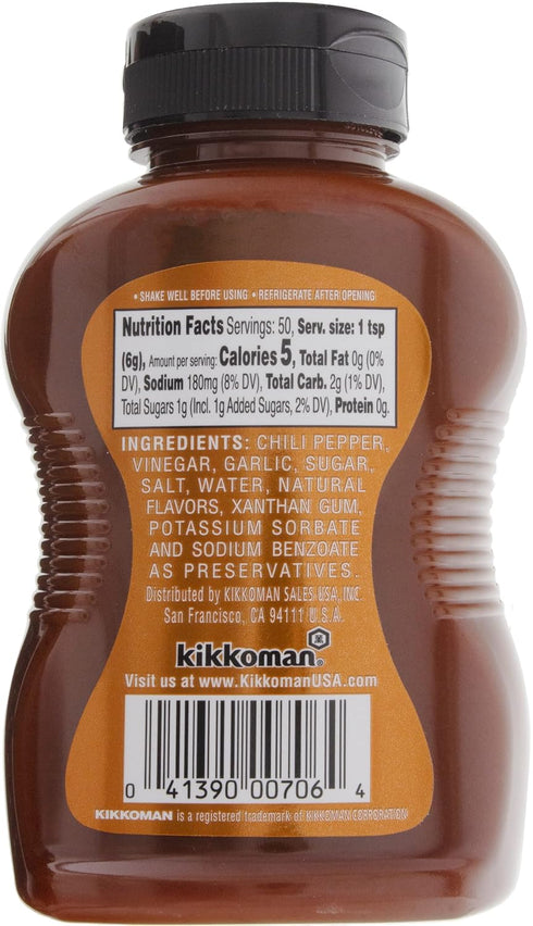 Kikkoman Sauce Chili Hot Sriracha, 10.6 oz...