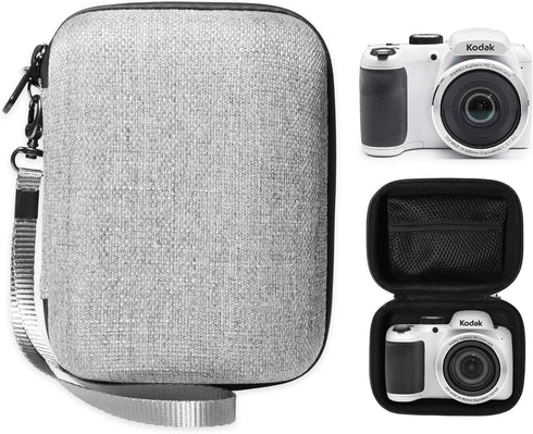 Alltravel Camera Case compatible with Kodak PIXPRO Astro Zoom AZ252-RD, AZ401-WH PIXPRO, AZ421 Minolta 20 Mega Pixels, WIKICO 4K Vlogging Camera...
