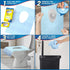 20 Pack XL Disposable Toilet Seat Covers – Waterproof Toilet Cover Sheets with Adhesive Tabs for Adults, Kids & Toddlers, Travel, Public Restrooms...