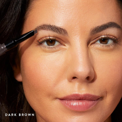 LAURA GELLER NEW YORK Sculpt-n-Stay Waterproof Brow Pencil & Gel- Dark Brown...