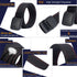 LionVII Belt for Men, Adjustable Belt with Plastic Buckle Breathable for Work Sports, Easy Trim to Fit 28-49" Waist...