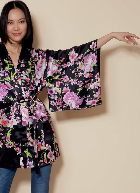 McCall's Pattern M7790 ZZ Misses' Jacket and Belt by Melissa Watson, Size L-XL-XXL...