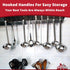 Super Sturdy, Ergonomic 6 Oz. Soup Ladle 1 Pk. Stainless Steel Ladles with Long Handles. Best Kitchen Accessories for Stirring, Portioning and Ser...