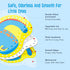9 Pieces Kids Lacing Cards, Double Sided Sewing Cards in 9 Dinosaurs with 9 Colorful Laces, Imagination Development Lacing Toys Games for Children...