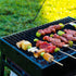 Square BBQ Grill Net 7.9"x15.7" Galvanized Iron Barbecue Mesh Mat for Baking Smoking Charcoal Grilling Roasting...