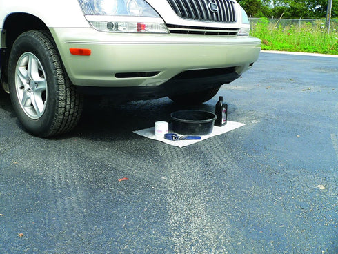 Oil Eater Drip & Spill Universal Pads - Absorbs Liquids | Soaks Oil, Grease, Coolant and Water-Based Fluids - Car, Truck, RV, Motorcycle and Tools...