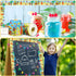 68.9 Feet Hawaii Aloha Border Bulletin Board Border Flower Beach Sun Eucalyptus Paw Flag Hat Balloon Sailboat for Classroom Boards Wall Decor...