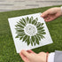 Flower Stencils for Crafts Reusable 16pcs with Snap-ring, 8inch Floral Vine Leaf Butterfly Templates for DIY Card Making,Drawing Creating on Wall,...