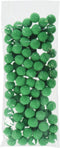 Pom Poms .25" 100/Pkg-Kelly Green...