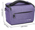 G-raphy Camera Bag DSLR SLR Bag Waterproof Camera Messenger Bag Photography Bag with Pu Leather Handle Camera Accessories for Men Women (Purple)...
