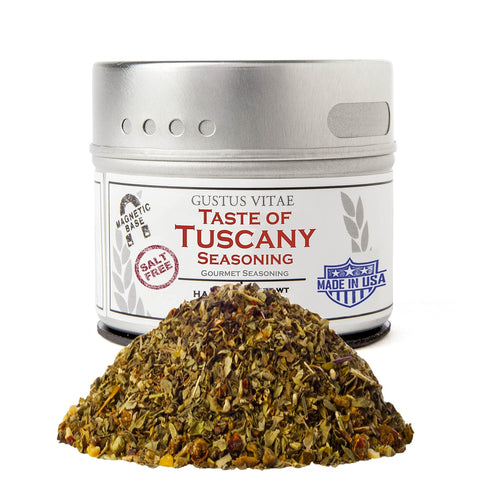 Taste of Tuscany Seasoning | Salt Free| Gourmet Spice Blend | Non GMO, All Natural | Artisanal Seasoning Mix | Handmade in Small Batches in USA | ...