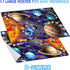 100 Piece Puzzles for Kids Ages 4-8-10, Solar System Puzzles 100 Pieces for Kids Science Educational Space Planet Puzzle Toys for Kids 4-6, 5-8, 6...