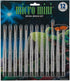Micro Mini Fine Detail Paint Brush Set of 12 Pieces, Small Short Handle Taklon Bristles for Detailing, Paint by Number Art, Models & Nails...