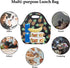 Neoprene Lunch Bag for Kids, Insulated Lunch Box Tote for Women Men Adult Teens Boys Teenage Girls Toddlers (Pineapple Black)...