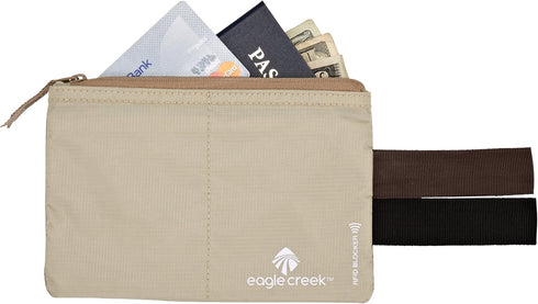 Eagle Creek Travel Gear RFID Blocker Hidden Pocket, Tan, One Size...
