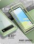 i-Blason Ares Series Designed for Google Pixel 6 Case (2021), Dual Layer Rugged Clear Bumper Case Without Built-in Screen Protector (MintGreen)...