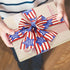 6 Rolls 30 Yards 4th of July Patriotic Craft Ribbon for Independence Day Party Decorative Ribbon Gift Wrapping Blue Red Decorative Ribbon for DIY ...