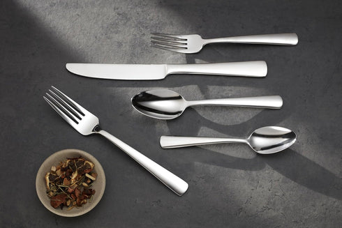 Oneida H084006D Aptitude Everyday Flatware Dinner Spoons, Set Of 6, 7.1" L x 1.5" W...