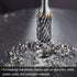 10pcs Carbide Rotary Burrs 1/8" (3mm) Shank 1/4" (6mm) Head Double Cut Ball D Shape Die Grinder Bits Rasp Files for Metal Wood Plastic Polishing E...