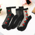 5 Pairs Womens Sheer Socks Sheer Socks Women Ankle Vintage Flower Lace Mesh Crystal Glass Socks for Women...