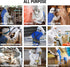 Coveralls for Men Heavy Duty All Purpose - Breathable & Comfortable Disposable Coveralls - Maximum Protection Men's Coveralls for Painting & Agric...