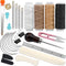 33 Pcs Bookbinding Kits 4 Pcs Bone Folder Paper Creaser Paper Folding Tool Book Binding Supplies with Bookbinding Needle, Waxed Thread, Steel Rule...