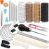 33 Pcs Bookbinding Kits 4 Pcs Bone Folder Paper Creaser Paper Folding Tool Book Binding Supplies with Bookbinding Needle, Waxed Thread, Steel Rule...