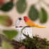 AUEAR, 4 Pack Bird Decorative Figurines Mini Fake Parrot Ornaments Simulated Parakeet Model for Home Garden Decoration...