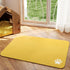 Pet Feeding Mat - Yellow 12"x 19" | Absorbent Dog Mat for Food and Water, No Stains Cat Bowl Mat, Easy to Clean Pet Placemats, Quick Dry Dog Water...