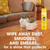 Pledge Expert Care Wood Polish Spray, Shines and Protects, Removes Fingerprints, Lemon, 9.7 oz (Pack of 3)...