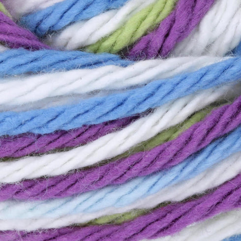 Lily Sugar 'N Cream The Original Ombre Yarn, 2oz, Gauge 4 Medium, 100% Cotton, Fruit Punch - Machine Wash & Dry......