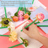 Leery Flower Pens Mixed Multicolor Rose Ballpoint Pens,12Pieces Valentine's Day Mother's Day Plush Rose Pens for Birthday Party Wedding Girlfriend...