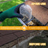 12 Pack Gutter Guards Gutter Cleaning Tools 3.5 Inch Expandable Aluminum Filter Strainer Leaf Guards for Gutters Gutter Downspout Guard for Preven...