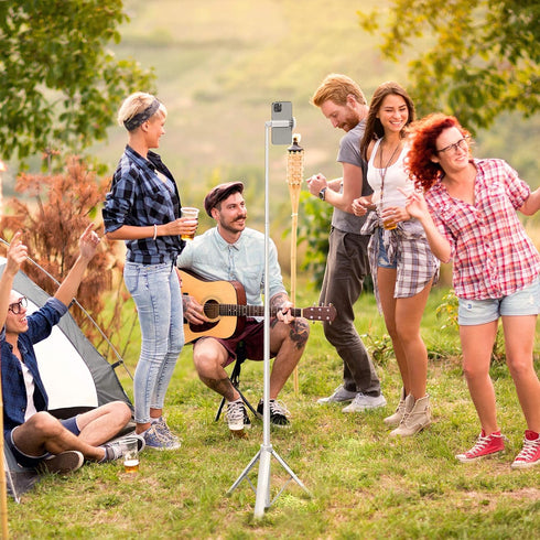 ATUMTEK 51" Selfie Stick Tripod, All in One Extendable Phone Tripod Stand with Bluetooth Remote 360° Rotation for iPhone and Android Phone Selfies...