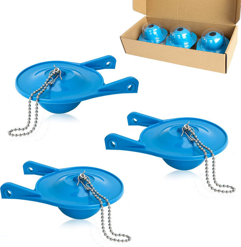 3-Inch Opening Rubber Toilet Flappers Replacement fit 3 Inch Opening Flush Valves Toilets, Compatible with Gerber 99-788, Lowes AquaSource: 1.28 G...