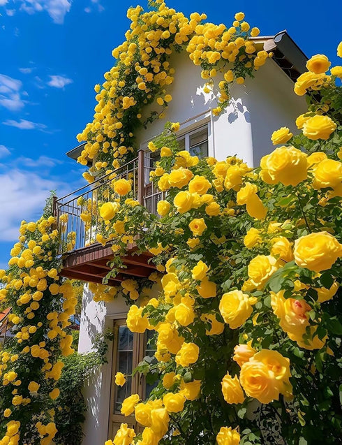 250+ Mix Climbing Roses Flowers Seeds -Rose Bushes Vine Climber Rose Seeds for Planting Outdoors-High Germination Rate Ornamental Your Garden...