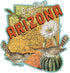 Galison Arizona Mini Shaped Puzzle - 100 Jigsaw Pieces Featuring Art by Bestselling Artist Wendy Gold, Die-cut Mini Shaped Puzzle, Makes a Great G...