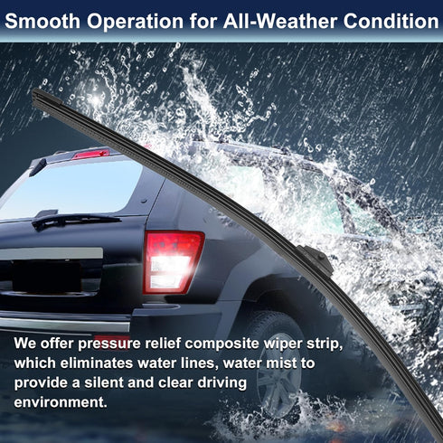 X AUTOHAUX 400mm 16" Rear Window Windshield Wiper Blade for Audi A4 Avant 2007-2016 for Audi Q3 2011-2016...