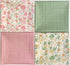 8 Pieces 18" x 22" (46cm x 56cm) Cotton 100% Floral Printed Sewing Supplies Fabric for Quilting Patchwork, DIY Craft, Scrapbooking Cloth...